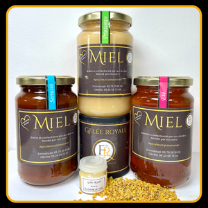 Miels et gelée royale